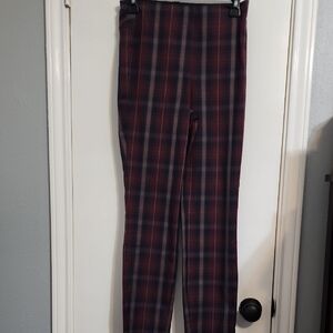 Rag & Bone Red,Blue,Gray Plaid Pants